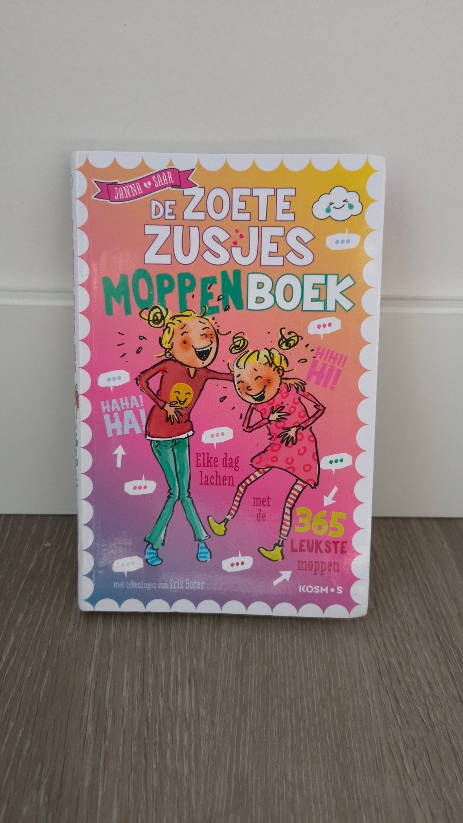 De Zoete Zusjes Moppenboek, Ophalen of Verzenden, Zo goed als nieuw, Janina & Saar, Moppen