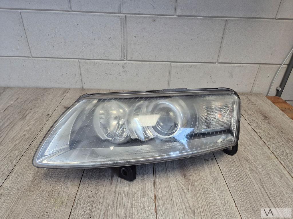 Koplamp xenon links voor Audi A6 4f 2004 - 2009 met module, Gebruikt, -, -, -