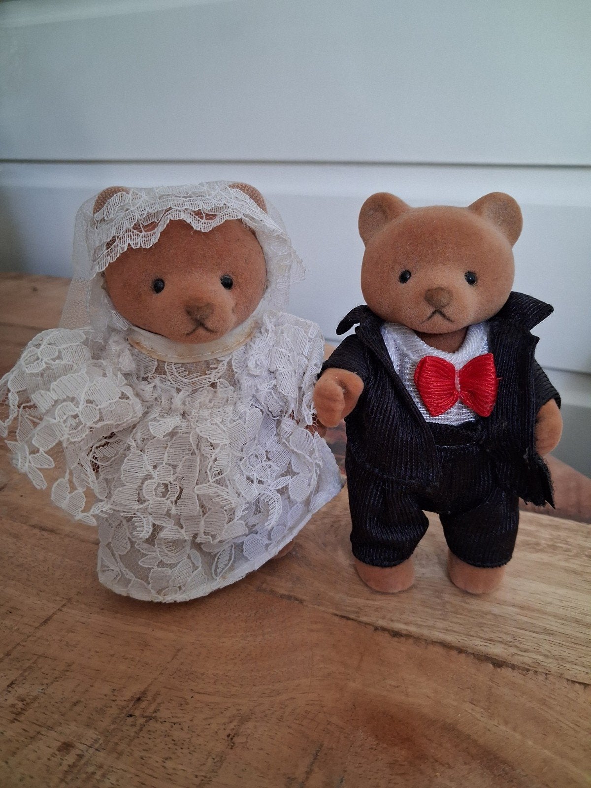 Sylvanian Families Bruidspaar Beren Bruiloft set, Verzamelen, Ophalen of Verzenden