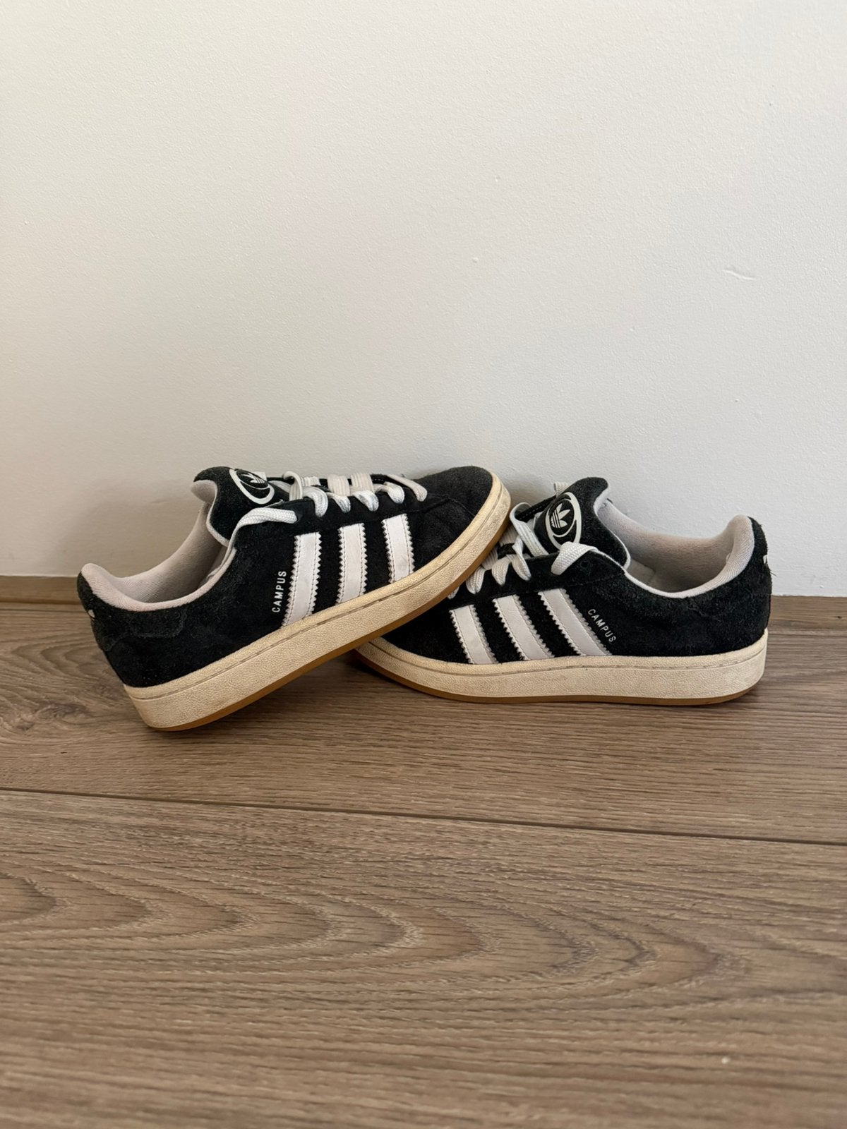 Adidas Campus, Verzenden, Zwart, Sneakers of Gympen, Zo goed als nieuw
