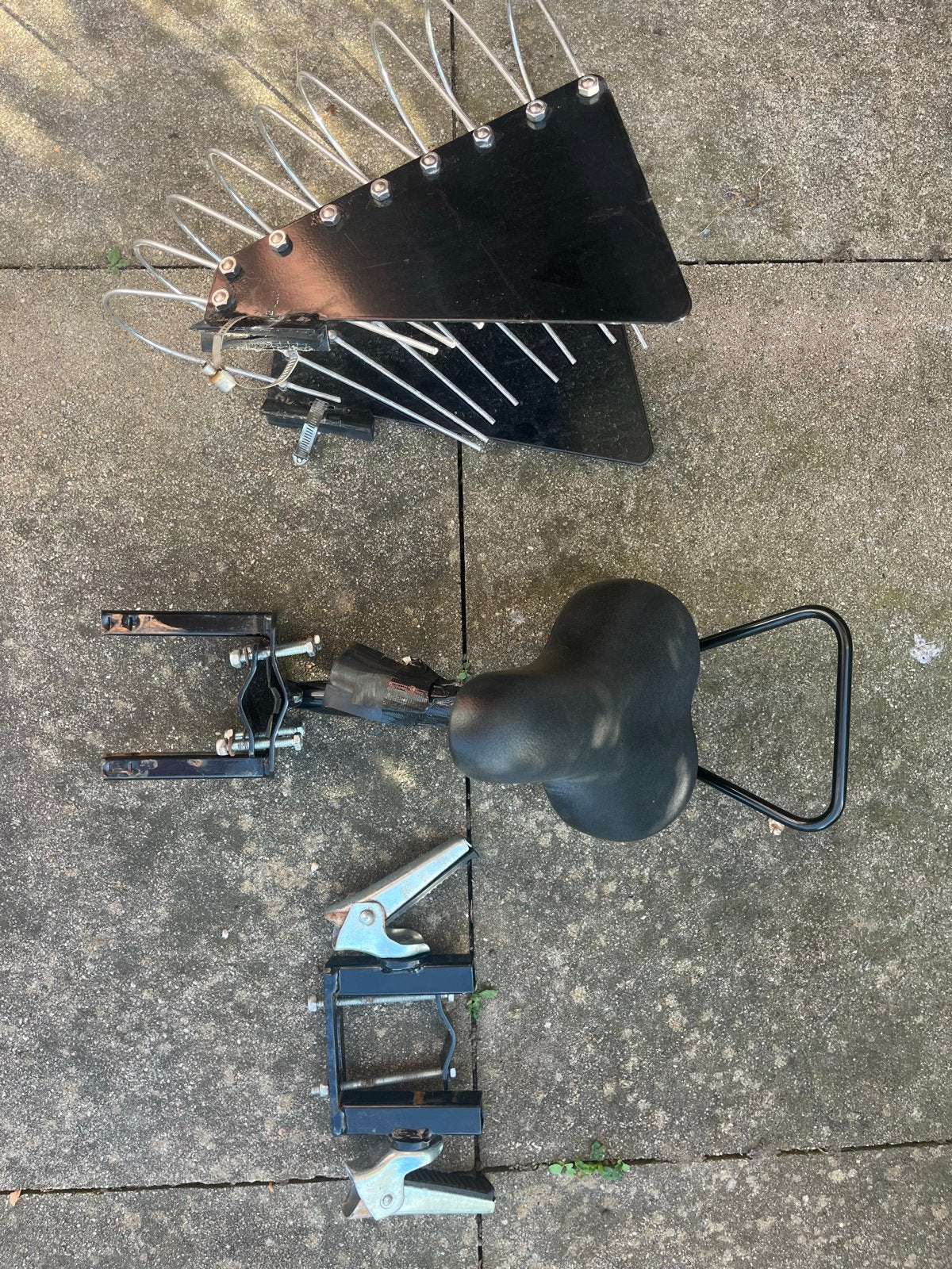 Fietszitje voor kinderen met voetsteuntjes, Fietsen en Brommers, Fietsaccessoires | Fietsstoeltjes, 15 t/m 25 kg, Voorzitje, Ophalen of Verzenden