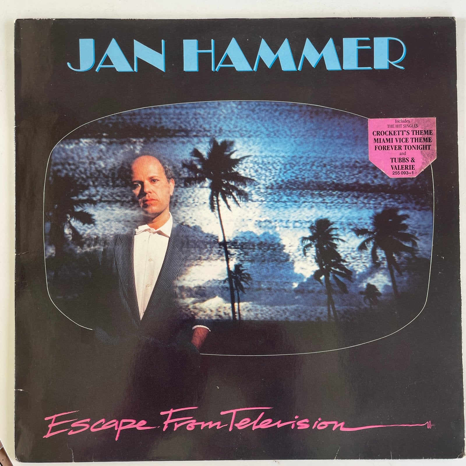 Jan Hammer - Escape From Television (LP), Cd's en Dvd's, Vinyl | Pop, Gebruikt, 1980 - 1989, 12 inch, Ophalen of Verzenden