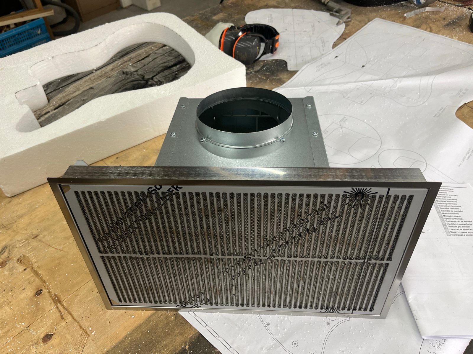 Siemens LZ21JCC56 Clean Air Plus recirculatie kit, Nieuw, Ophalen of Verzenden, Inbouw, Vlakschermkap