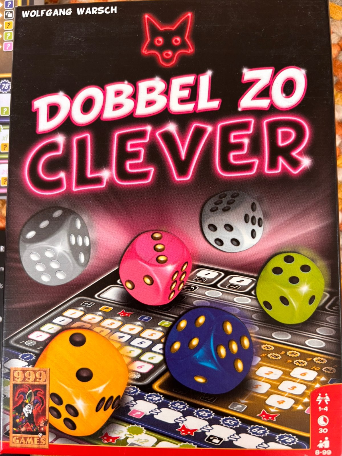 Dobbel zo clever, Een of twee spelers, Ophalen of Verzenden, Zo goed als nieuw