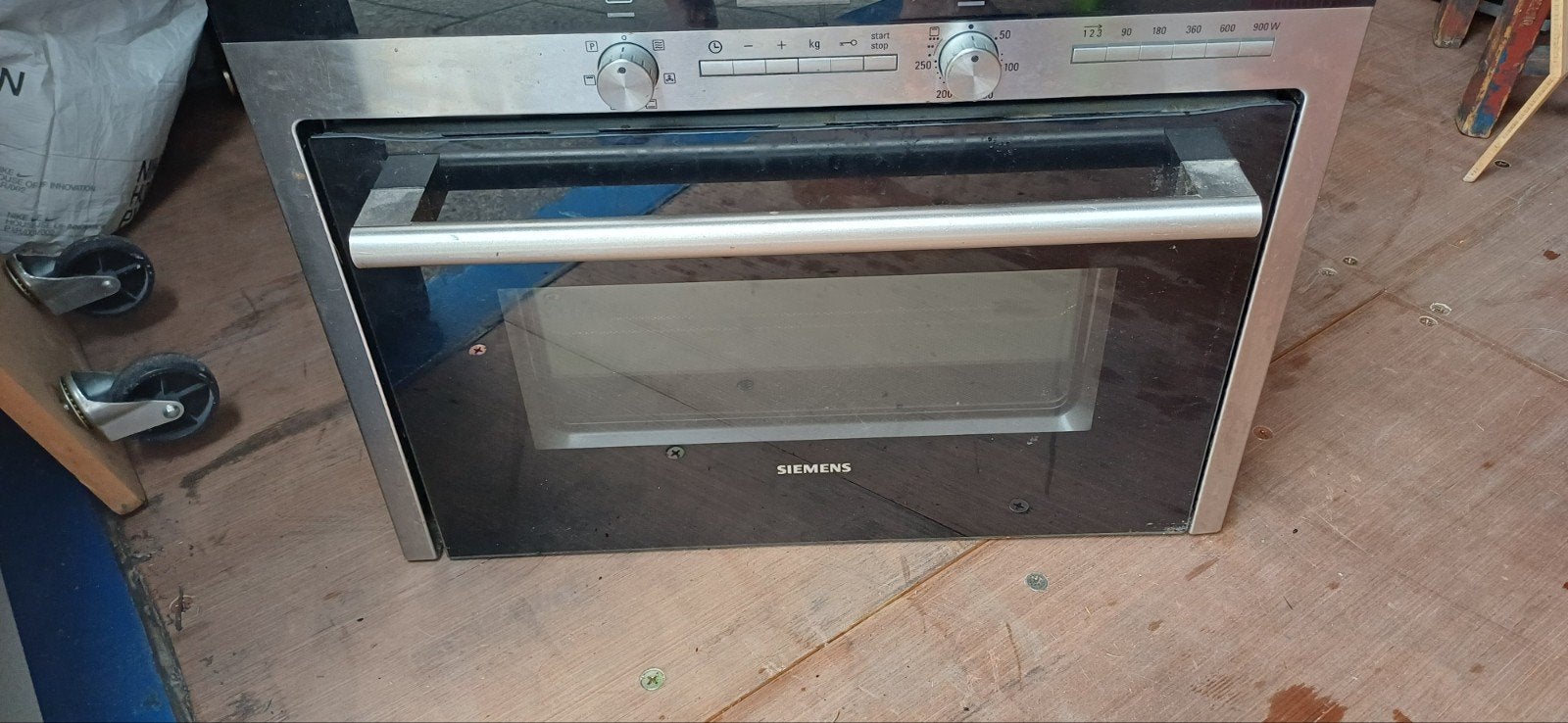 Siemens Inbouw Heteluchtoven en magnetron- Gebruikt, Ophalen, Gebruikt, Hete lucht, 60 cm of meer