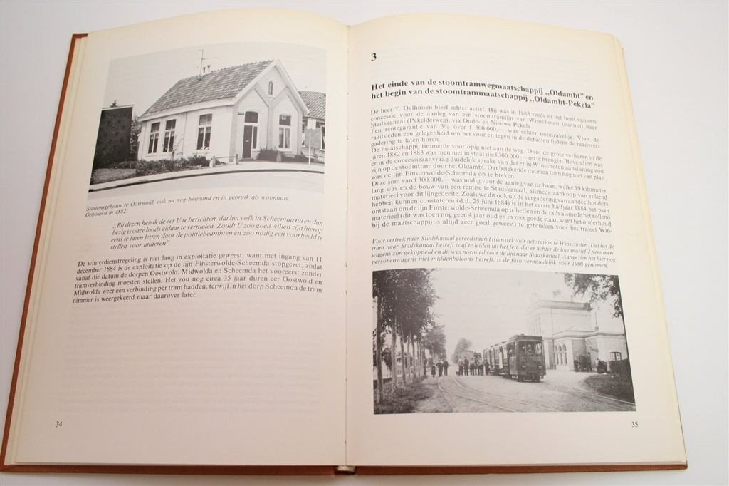 Stoomtram Oldambt-Pekela [1882-1982] — Gedenkboek, Boeken, Ophalen of Verzenden, Gelezen