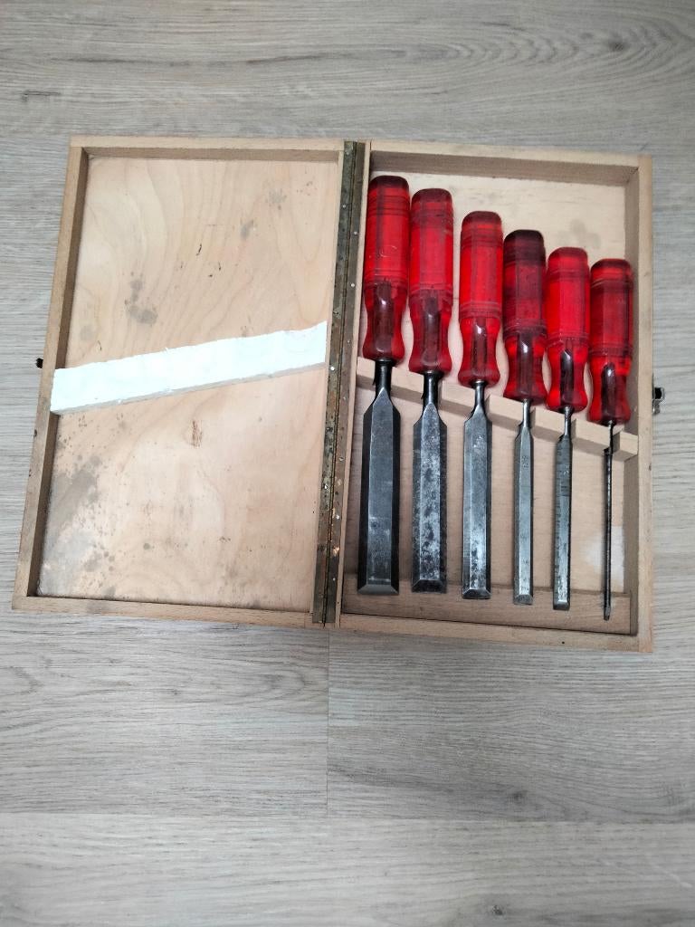 Nooitgedagt beitel set, Ophalen of Verzenden