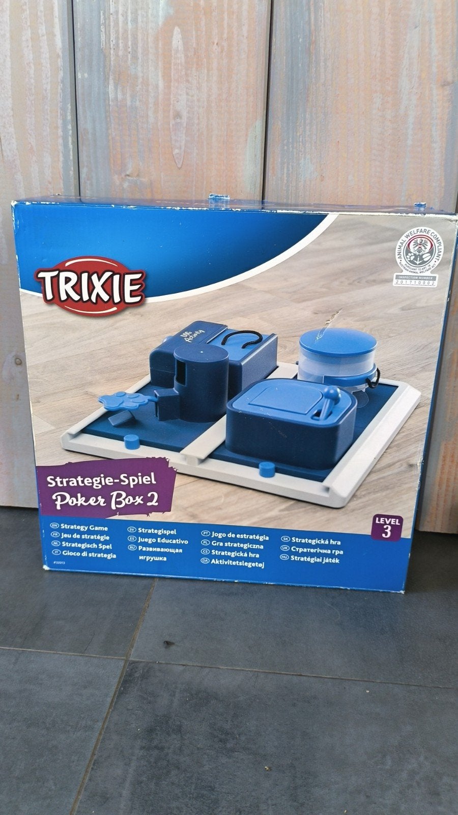 Trixie poker box 2, level 3 in zeer goede staat, Dieren en Toebehoren, Ophalen of Verzenden, Zo goed als nieuw, Trixie