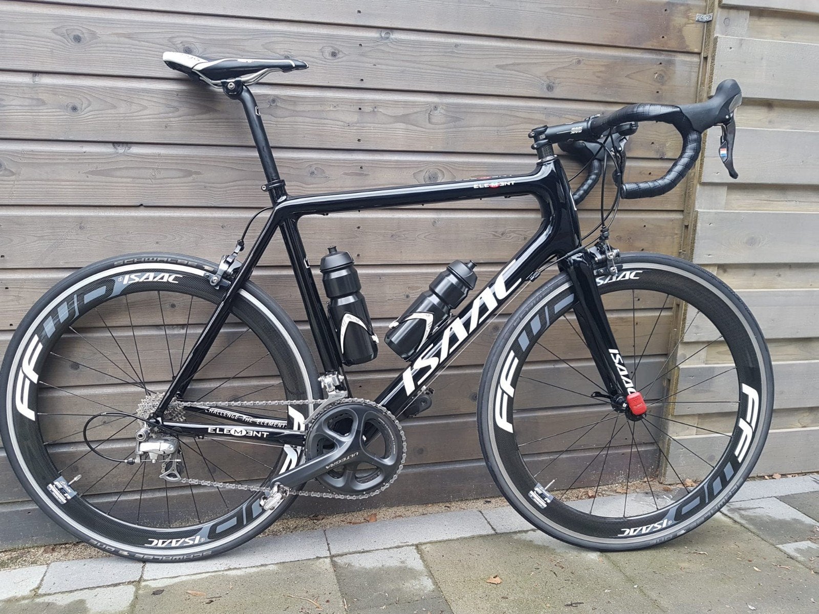 Isaac Kelvin racefiets, maat 57,, Fietsen en Brommers, Fietsen | Racefietsen, Carbon, Zo goed als nieuw, 57 tot 61 cm, Meer dan 20 versnellingen