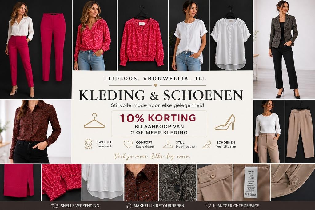Kleding & Schoenen te Koop, Kleding | Dames, Ophalen of Verzenden, Zo goed als nieuw, Maat 38/40 (M)