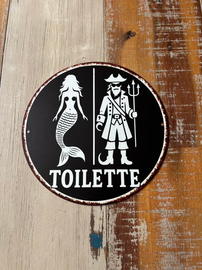 Toiletdeur bordje, Ophalen of Verzenden, Nieuw