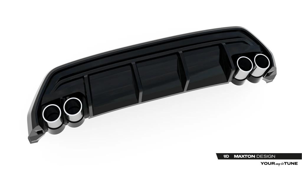 Diffuser + imitatie eindtips - Audi A3 S-Line Sportback 24+, Ophalen of Verzenden