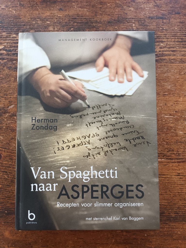 Management kookboek Herman Zondag, Boeken, Kookboeken, Ophalen of Verzenden, Zo goed als nieuw
