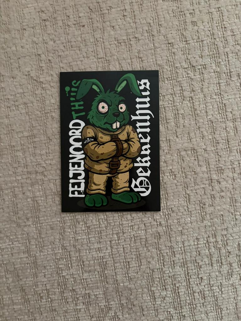 Feyenoord sticker, Verzenden, Nieuw, Overige typen