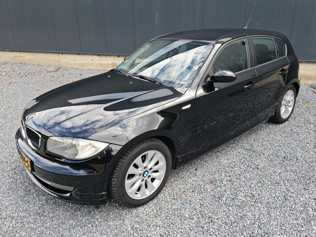 BMW 1-Serie 1.6 116I 5DR 2009 Zwart, 1-Serie, 4 cilinders, Origineel Nederlands, 1200 kg