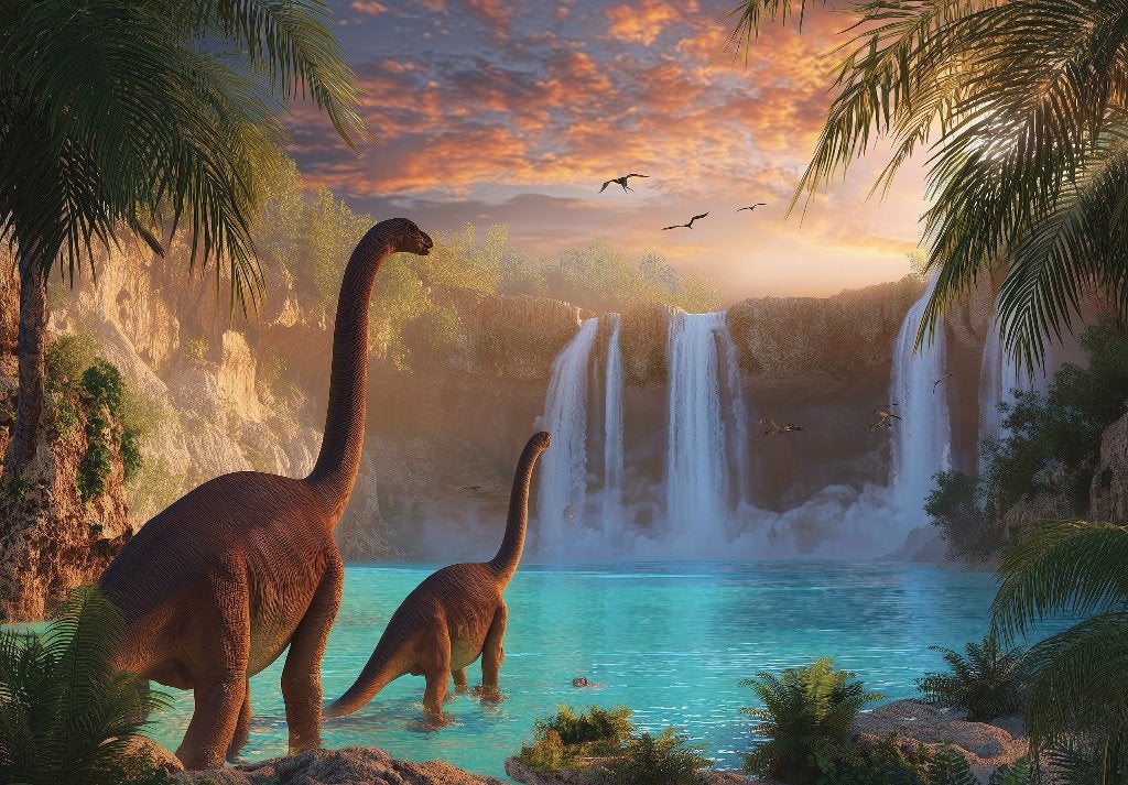 Dinosaurus behang - Standaard en Op maat - Muurdeco4kids, Verzenden, Nieuw