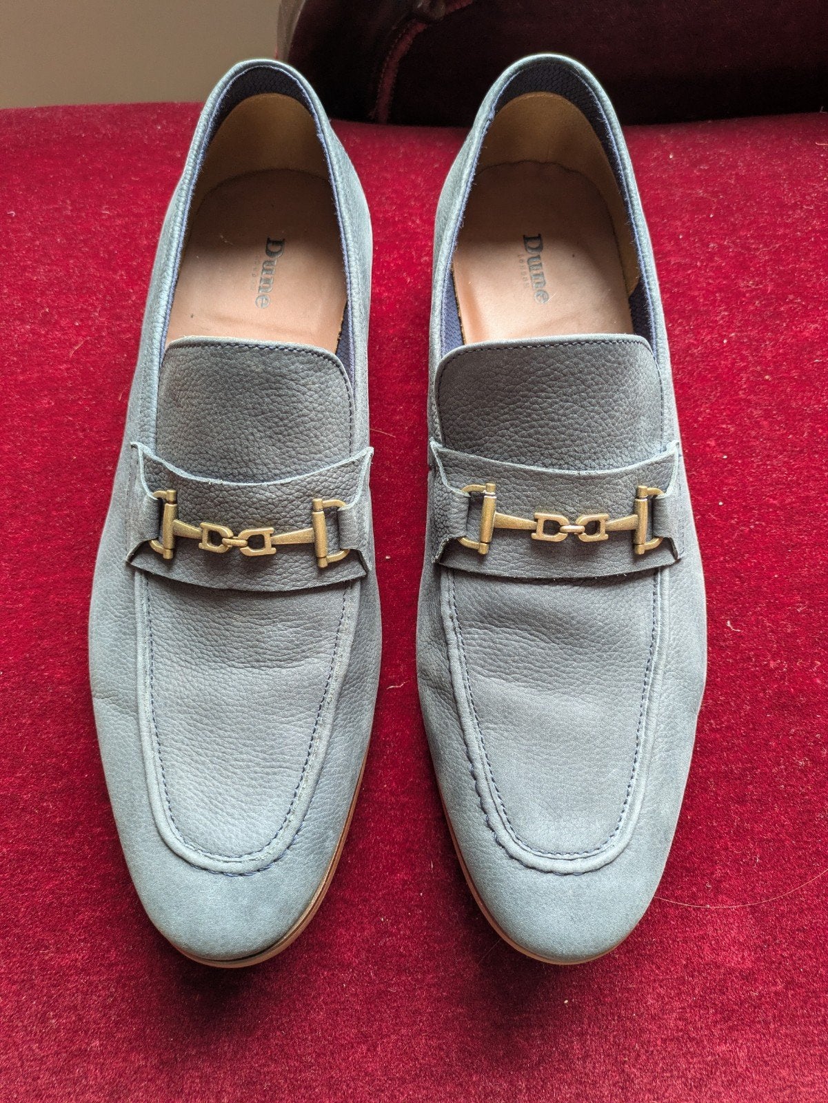 Lederen herenschoenen Dune London, Dune London, Blauw, Zo goed als nieuw, Loafers