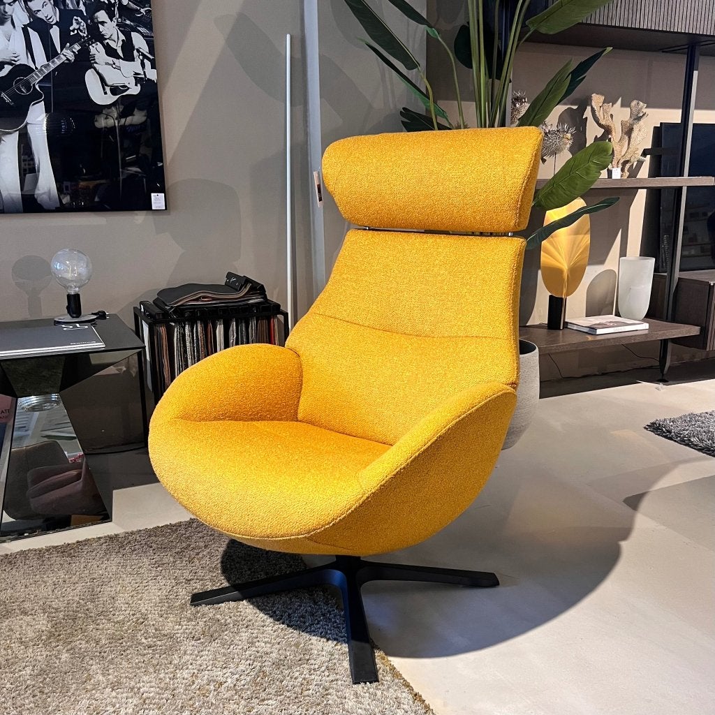 Conform Globe design draaifauteuil | Mustard geel, Conform, Info@conform.se, Vetlandavägen 14  SE-574 53 Holsbybrunn, Sweden, Nieuw