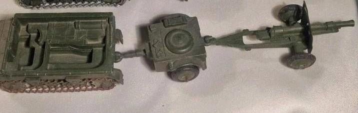 DINKY TOYS 162a 162b 162c 18 Pounder Gun 1939, Ophalen of Verzenden, Landmacht, Nederland