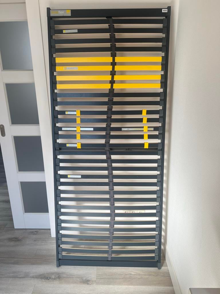 Bossflex 400 Lattenbodem 90x210 cm - Zo goed als nieuw!, Huis en Inrichting, Slaapkamer | Matrassen en Bedbodems, Ophalen, 90 cm