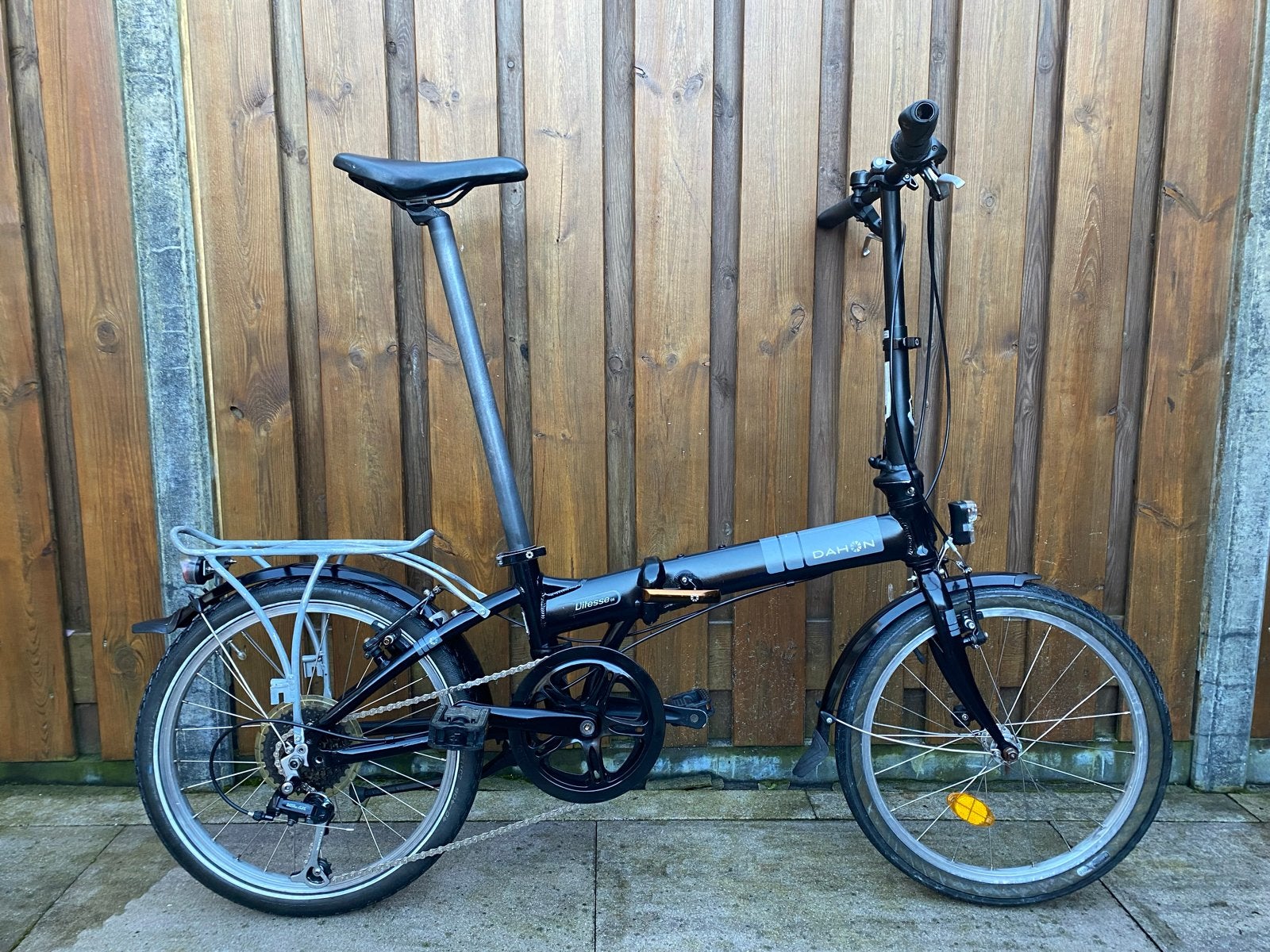 Nette Dahon Vitesse vouwfiets - 8 versnellingen, 20 inch, Fietsen en Brommers, 20 inch of meer, Gebruikt, Velgrem, Versnellingen