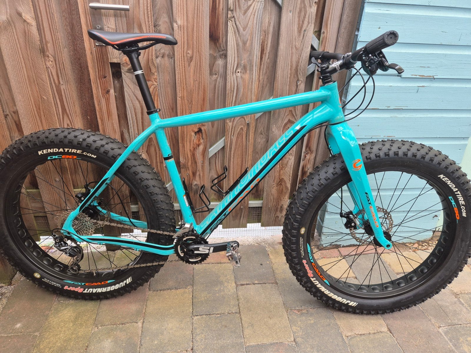Cannondale Fat CAAD 3 TRQ XL, Fietsen en Brommers, Fietsen | Mountainbikes en ATB, 57 cm of meer, Heren, Zo goed als nieuw, Schijfrem