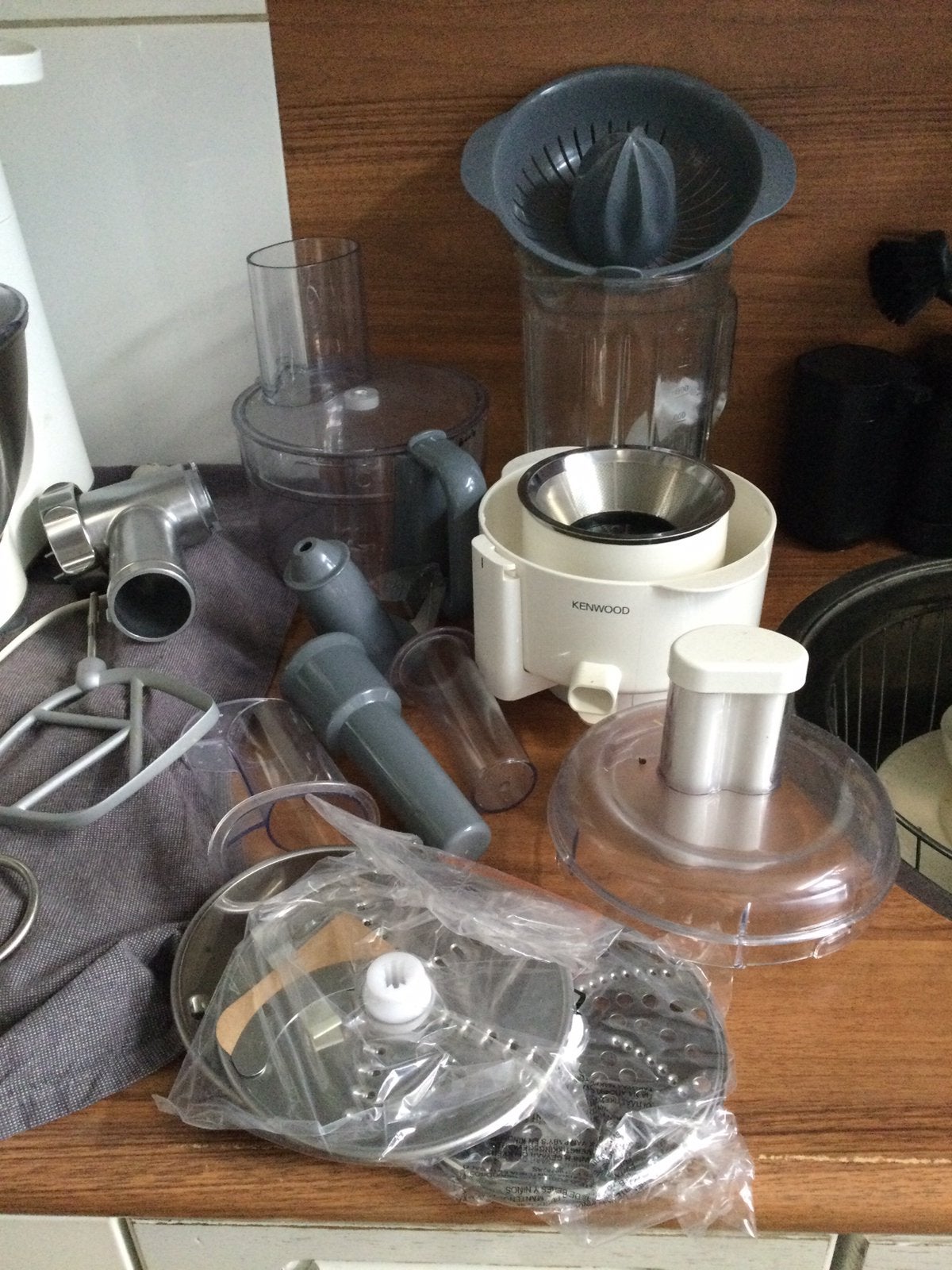 Kenwood keukenmachine onderdelen, Ophalen of Verzenden, Gebruikt, 3 snelheden of meer
