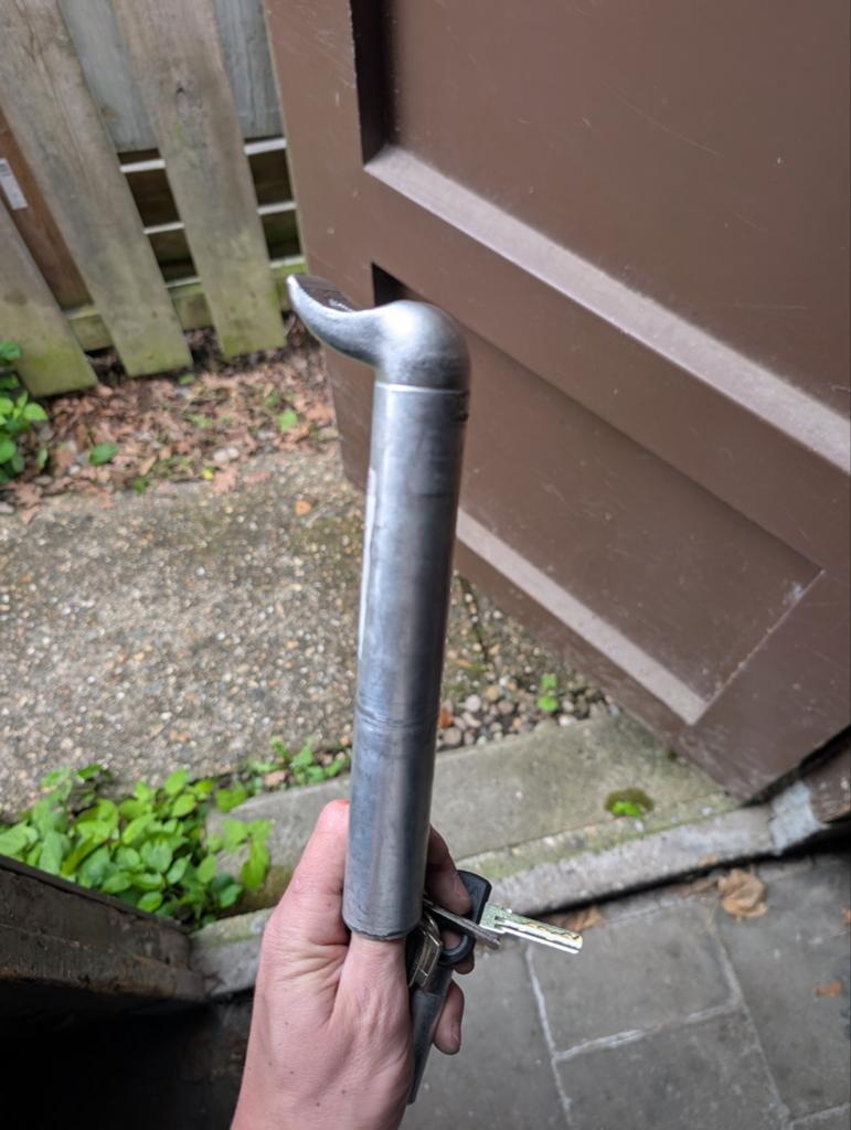 Zadelpen 31.6 mm, Fietsen en Brommers, Fietsonderdelen, Gebruikt, Overige typen, Aluminium, Elektrische fiets, Mountainbike, Racefiets