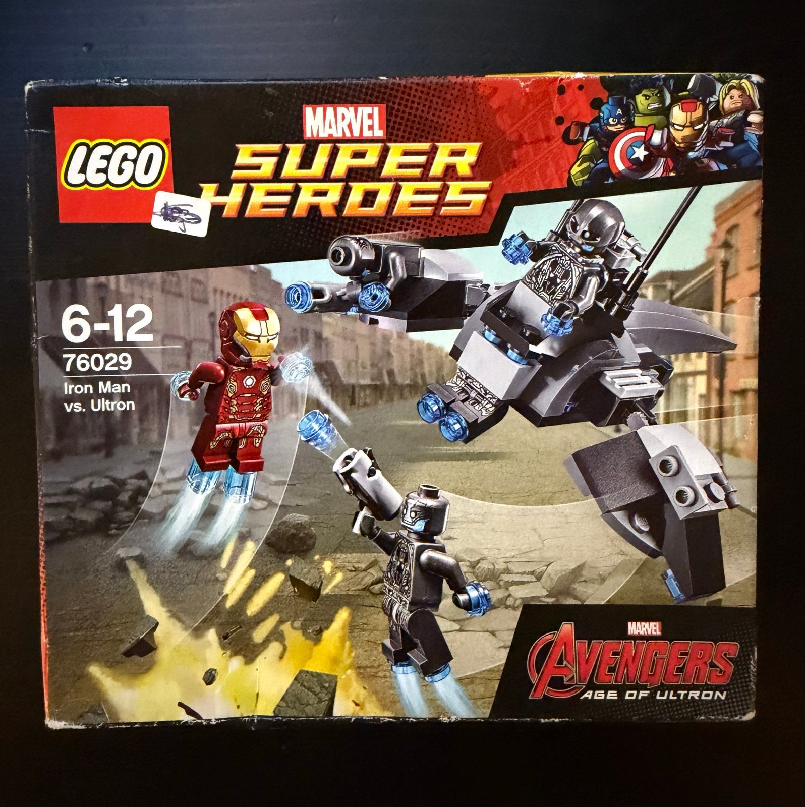 Lego Marvel Super Heroes 76029 Iron Man vs Ultron Ongeopend, Marvel, Lego, Nieuw, Ophalen of Verzenden