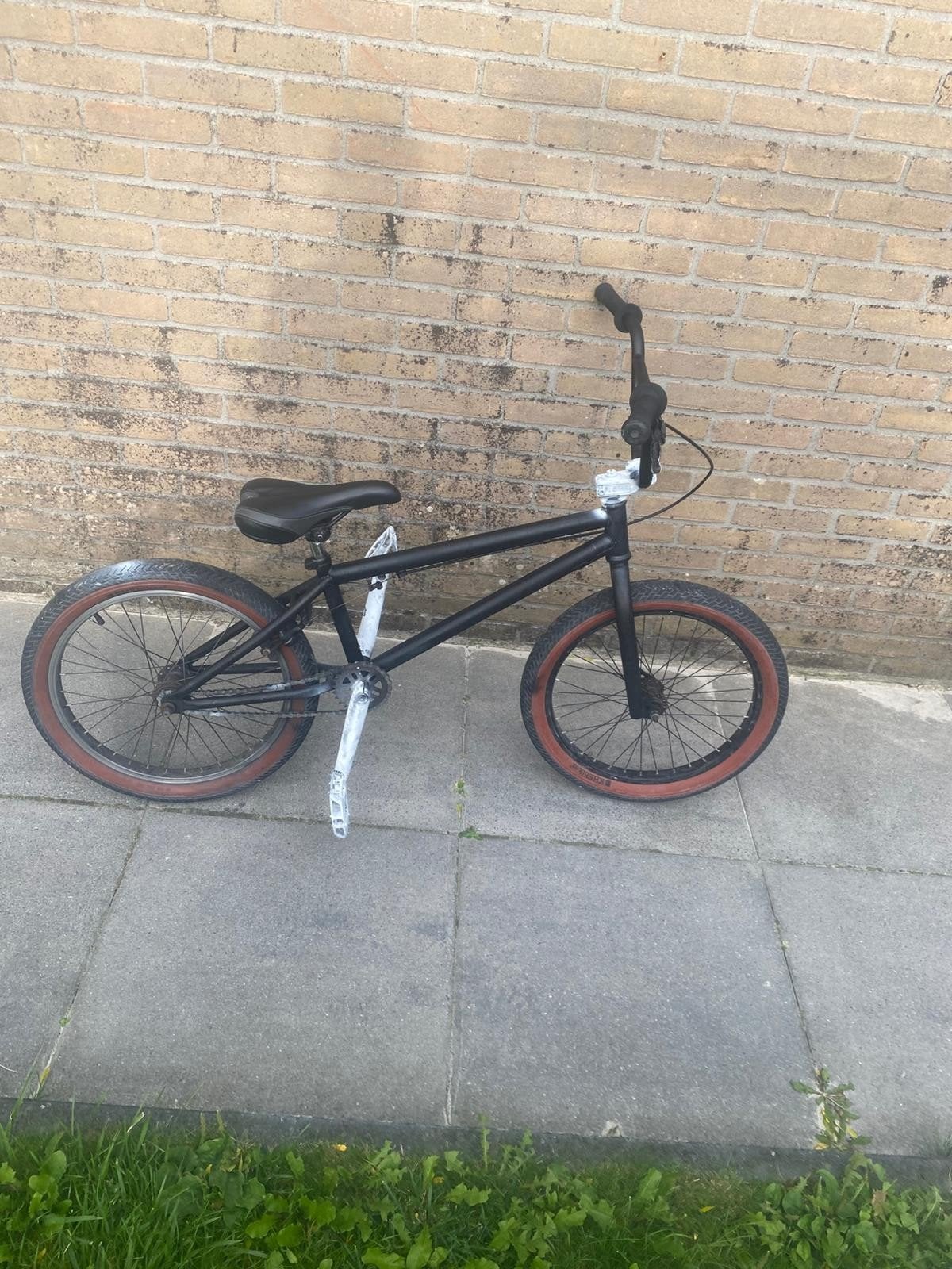 BMX fiets - Nieuw zadel, handvatten en ketting, Ophalen, Gebruikt, Staal, Stuur 360° draaibaar