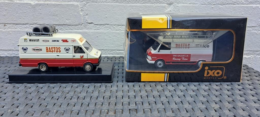 Iveco - Lancia Bastos Service Support .Old Cars 1/43., Hobby en Vrije tijd, Modelauto's | 1:43, Ophalen of Verzenden, Nieuw, Auto