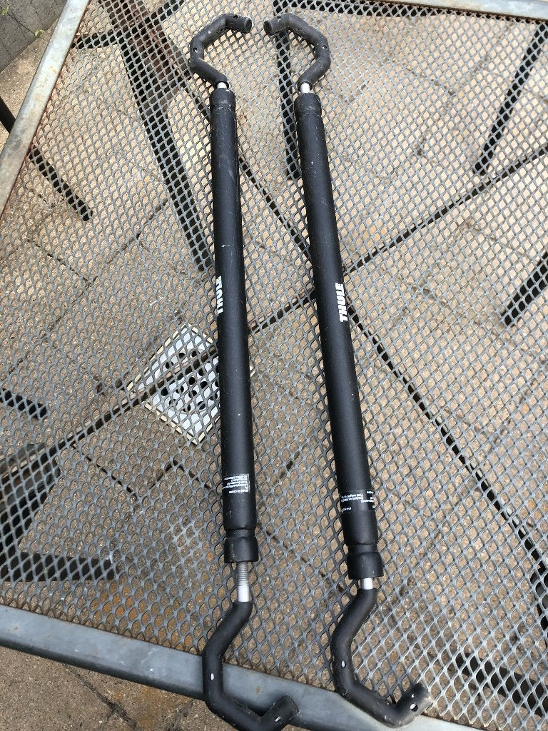 2x Thule frame adapter fietsklemmen zgan, Auto diversen, Fietsendragers, Ophalen of Verzenden, 2 fietsen, Zo goed als nieuw, Fietsendrager-accessoire