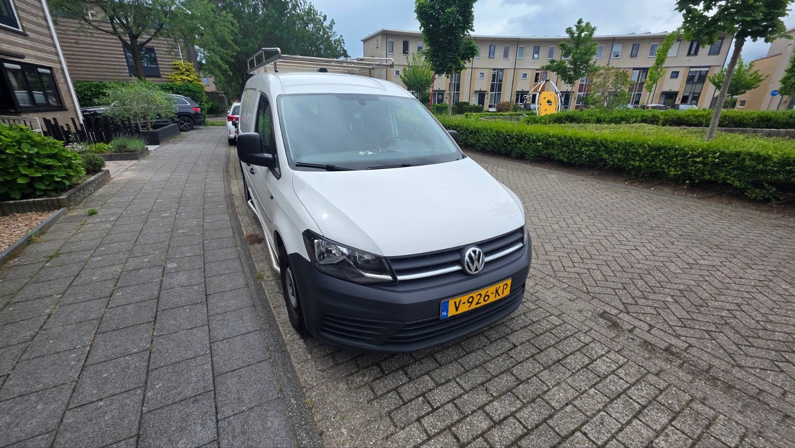Volkswagen Caddy 2.0 TDI 75KW 2018, Auto's, Bestelauto's, 4 cilinders, Volkswagen, Wit, 1968 cc