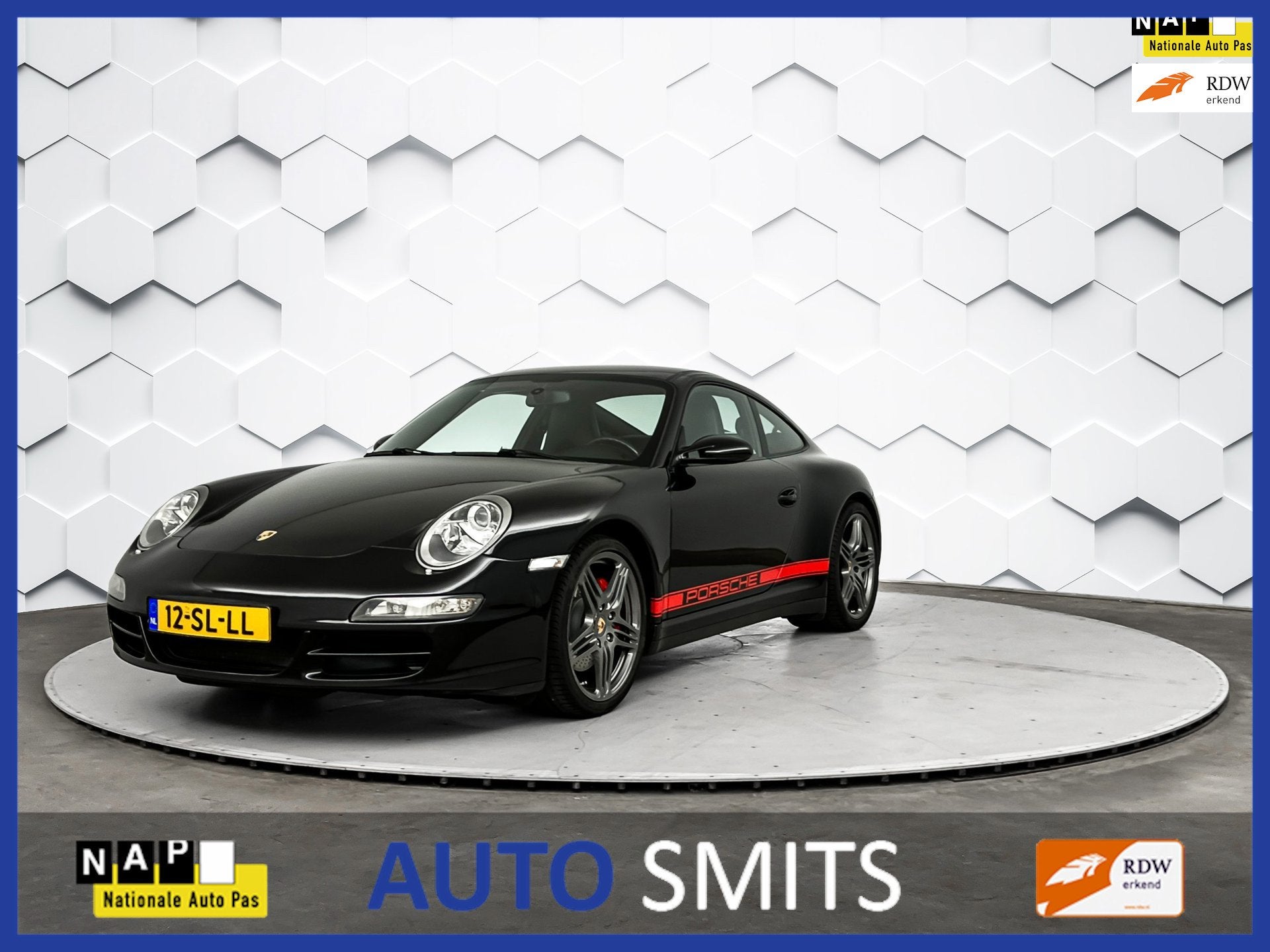 Porsche 911 3.8 Carrera 4S handgeschakeld, Auto's, Porsche, Bedrijf, Te koop, 4x4, ABS, Airbags, Airconditioning, Alarm, Automatische klimaatregeling