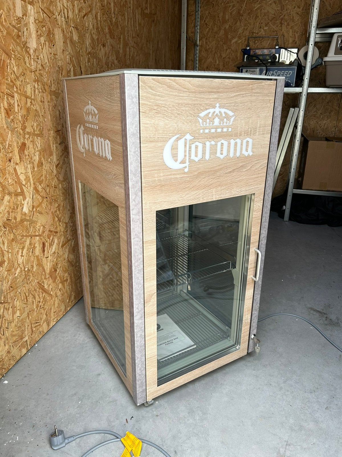 Corona Extra koelkast / vitrinekoeling, Zonder vriesvak, 200 liter of meer, Zo goed als nieuw, 160 cm of meer