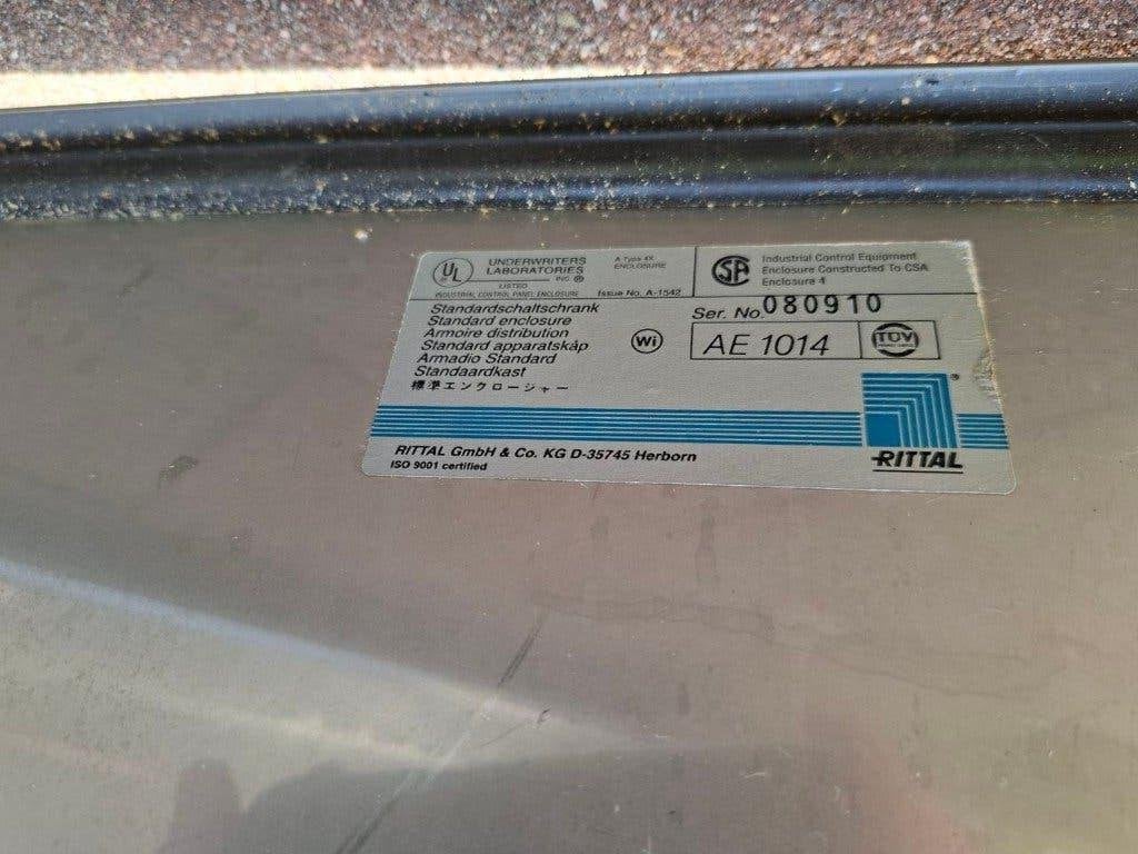 rvs schakelkast Rittal AE1014, Ophalen, Gebruikt, Stopcontact