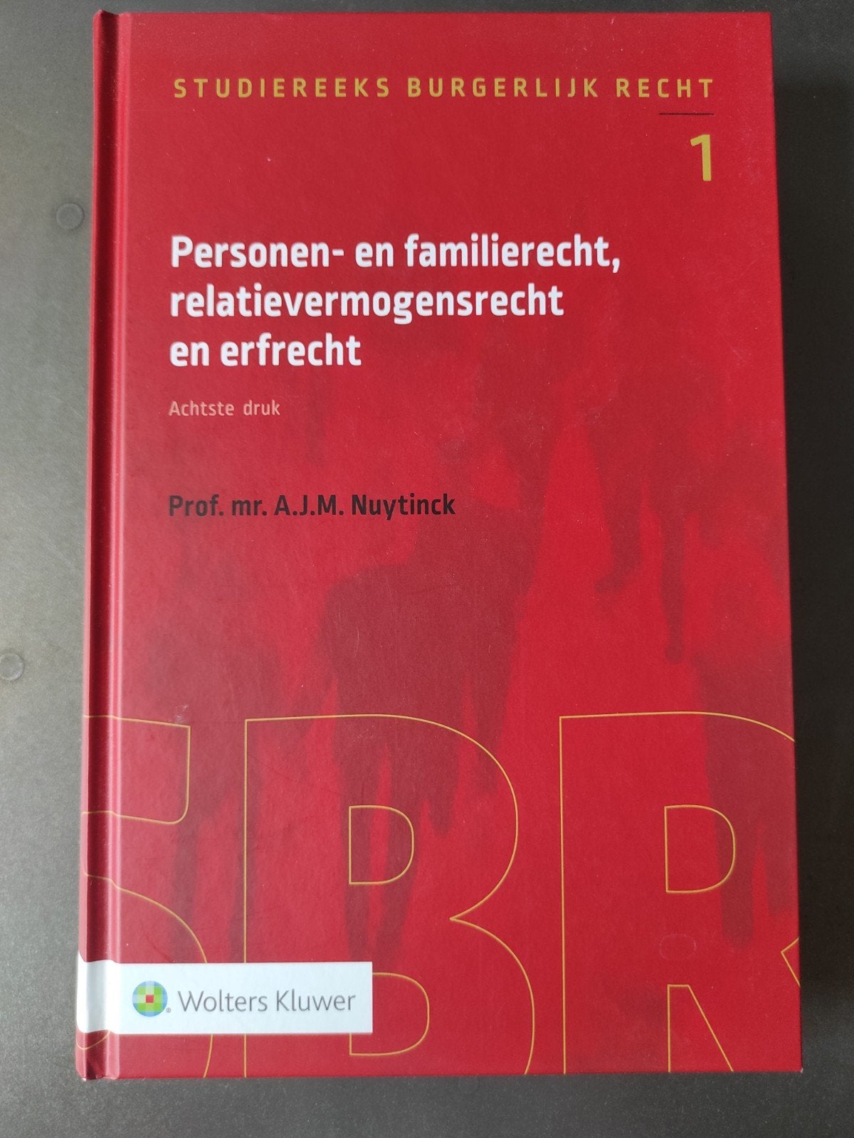 Personen- en familierecht, relatievermogensrecht en erfrecht, Ophalen, Nieuw, WO, Prof. mr. A.J.M. Nuytinck