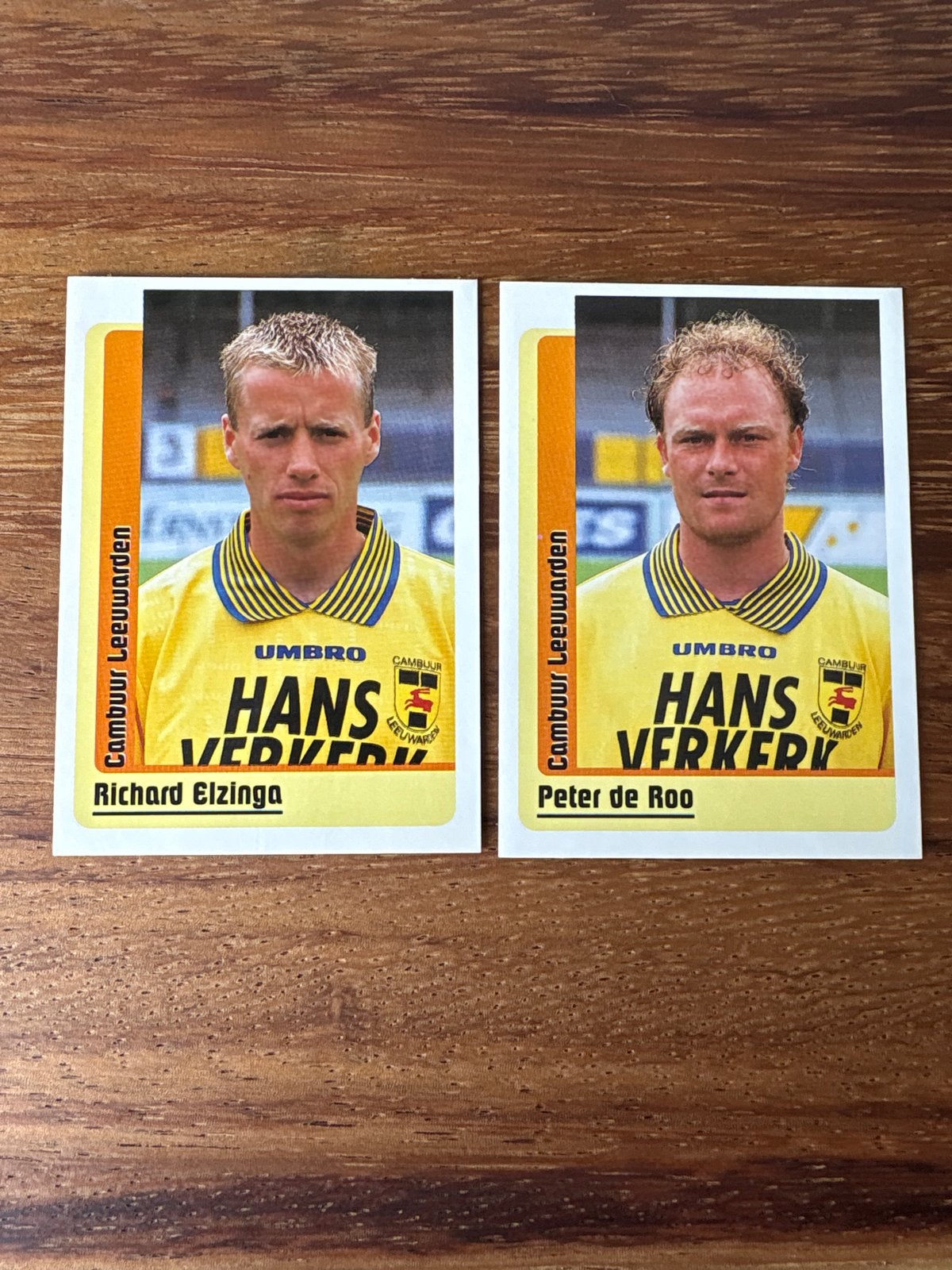 Panini Voetbal 1999 Plaatjes Cambuur Leeuwarden, Ophalen of Verzenden, Zo goed als nieuw, Stickers en Plaatjes