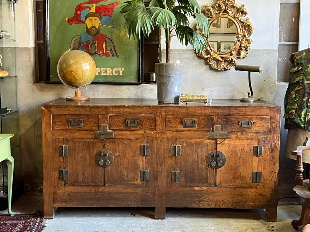 Antiek Chinees dressoir koopje! €350,-, Huis en Inrichting, Kasten | Dressoirs, Ophalen, 150 tot 200 cm, Zo goed als nieuw, Nvt