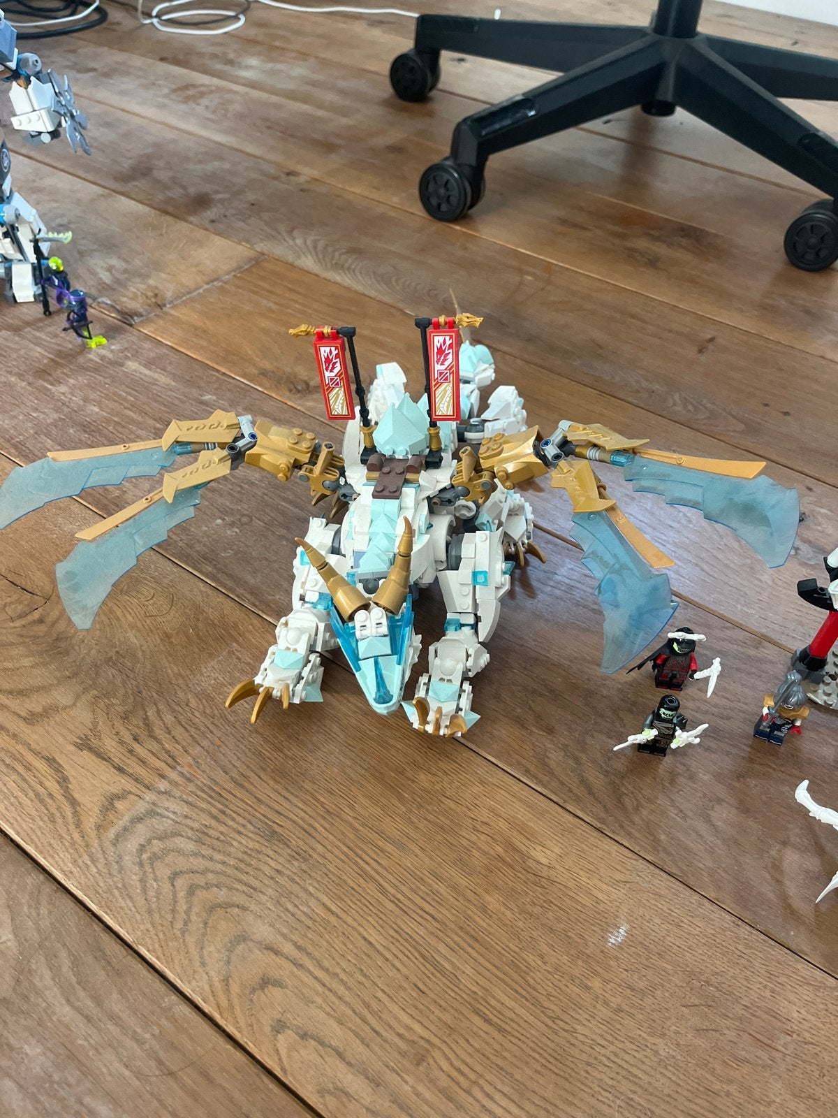 LEGO Ninjago 71786 Zane's IJsdraak, Ophalen of Verzenden, Zo goed als nieuw, Overige merken