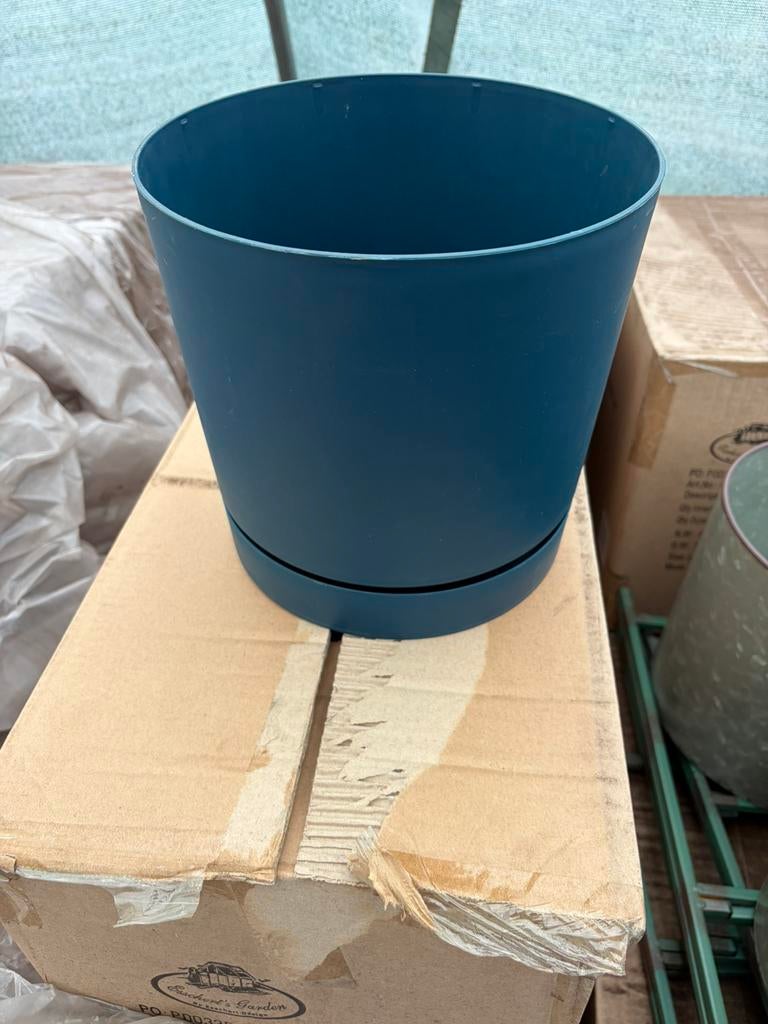 Bloempotten nieuw, Tuin en Terras, Bloempotten, Ophalen, Kunststof, Rond, Nieuw