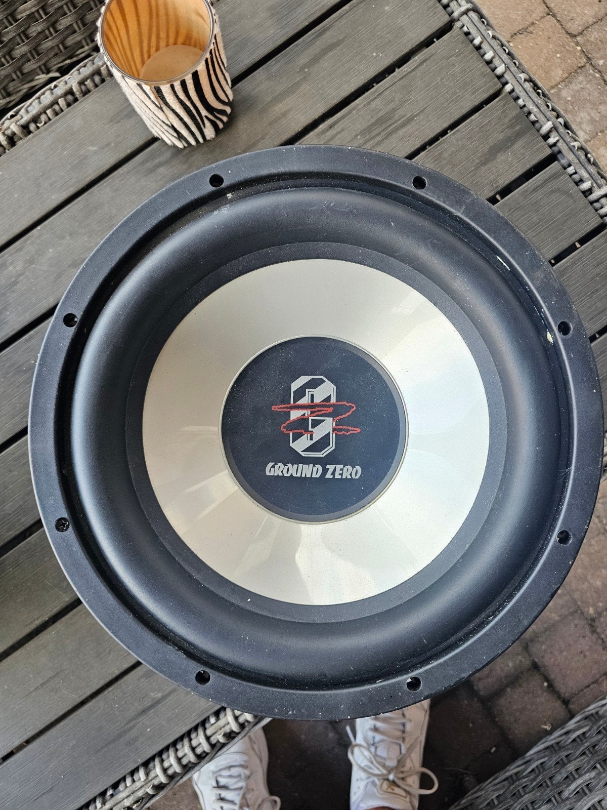 Ground zero subwoofer voor auto., Auto diversen, Autospeakers, Ophalen of Verzenden