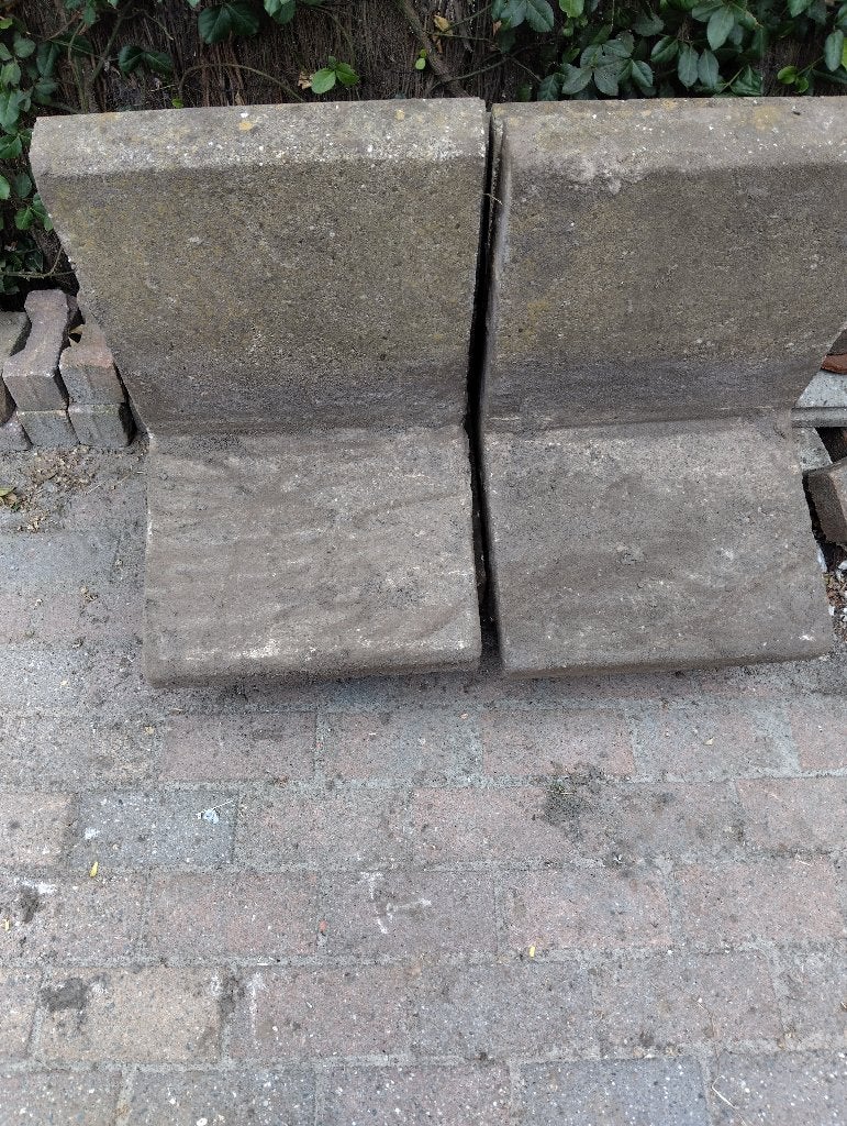 Keer wandjes/L elementen, Tuin en Terras, Ophalen, Gebruikt