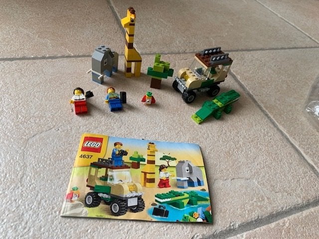 Lego 4637 safari bouwset compleet inclusief de handleiding, Kinderen en Baby's, Speelgoed | Duplo en Lego, Ophalen of Verzenden