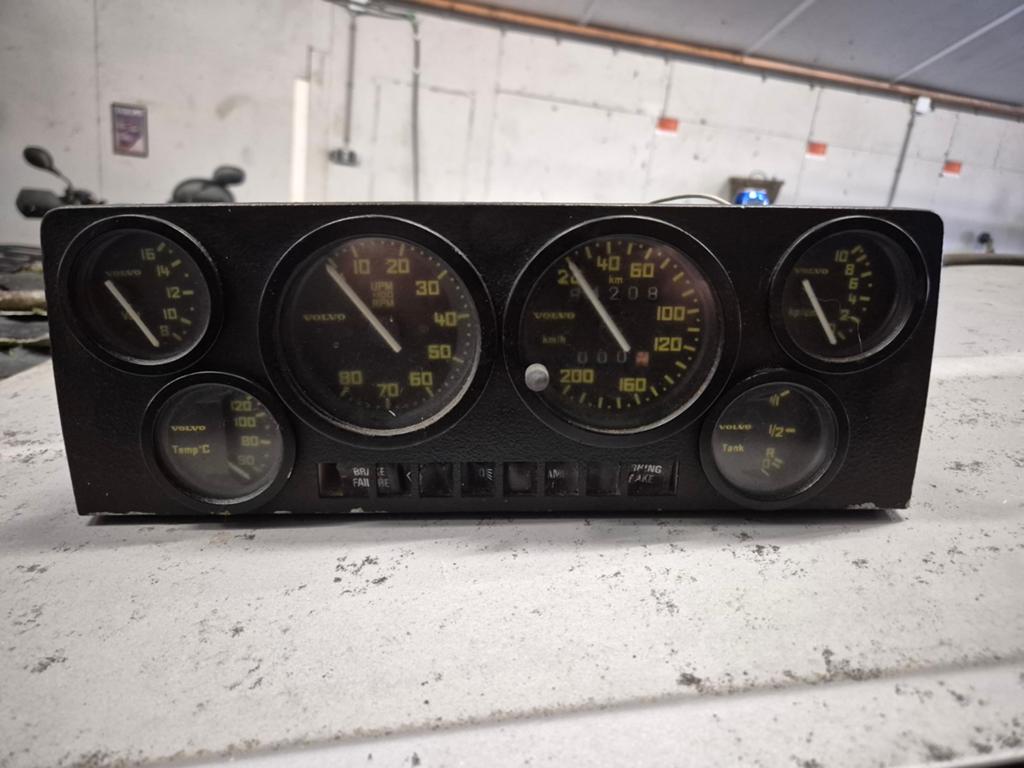 Volvo 240/242/245 GT rally cluster km unit, Auto-onderdelen, Ophalen of Verzenden, Volvo