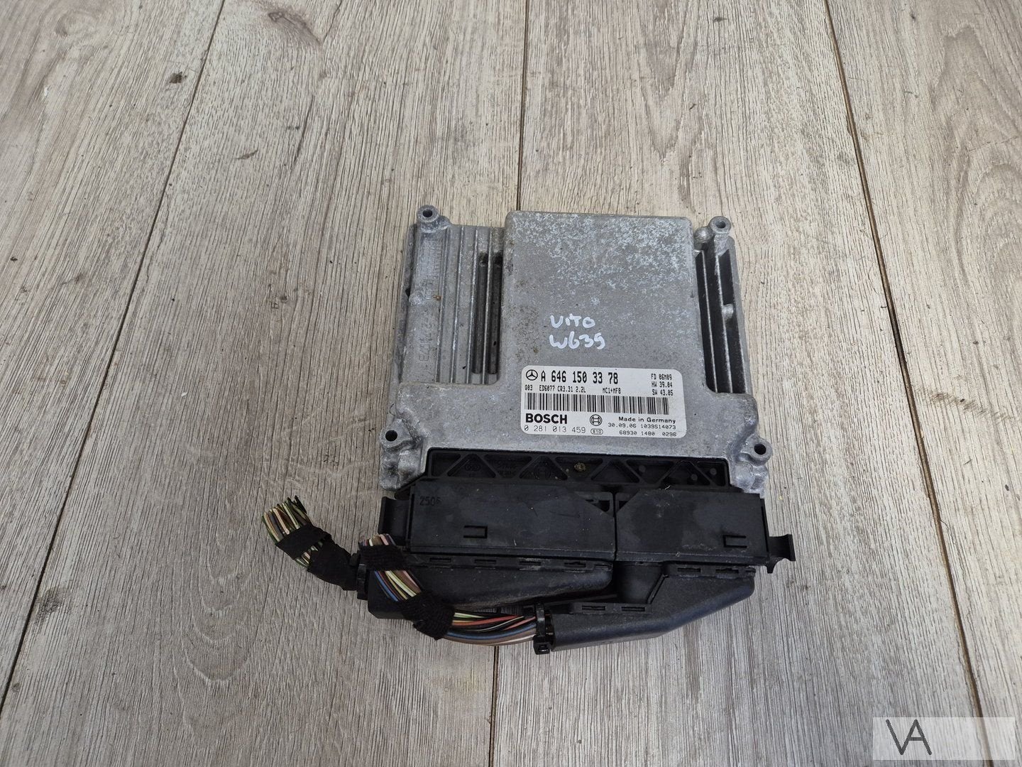 Mercedes Vito 2.2 109 W639 ecu motorcomputer a6461503378, Gebruikt, -, Ophalen of Verzenden, -