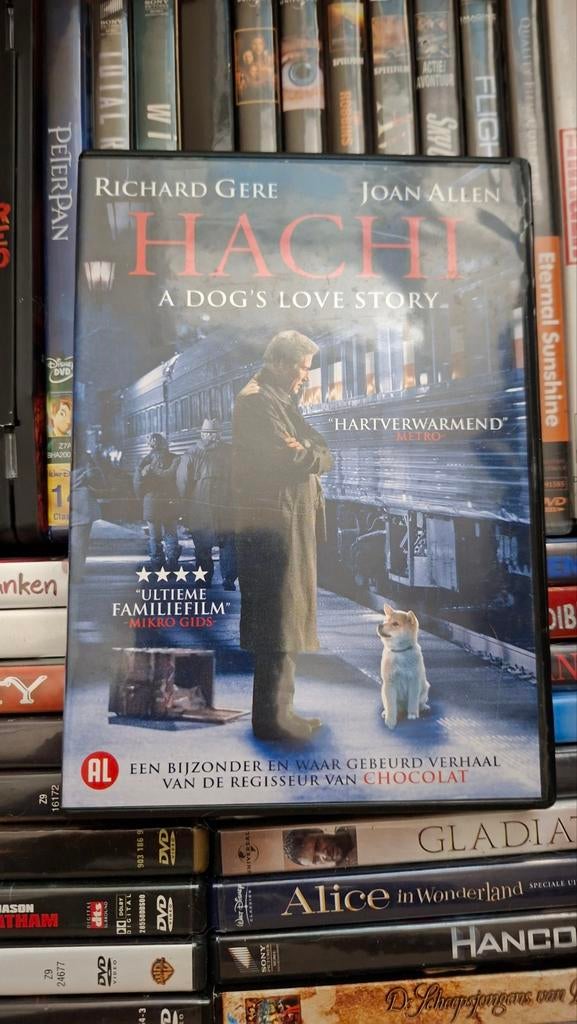 Hachi a dog's love story dvd, Alle leeftijden, Ophalen of Verzenden, Zo goed als nieuw, Overige genres