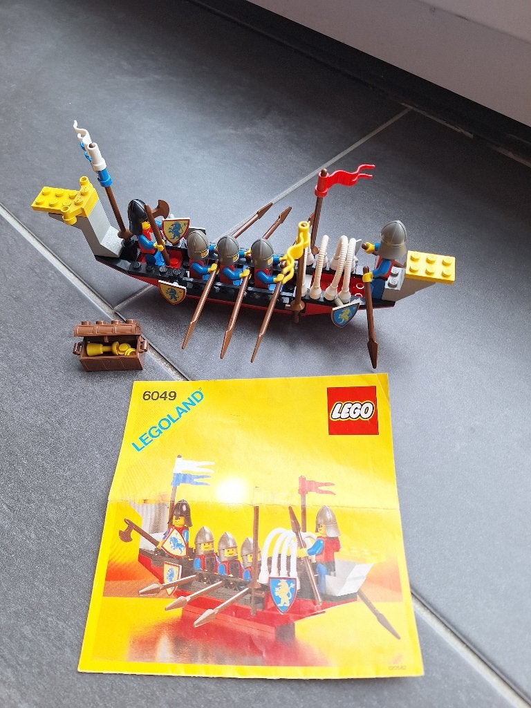 LEGO 6049 - Viking Voyager, Gebruikt, Lego, Ophalen of Verzenden, Inclusief instructies