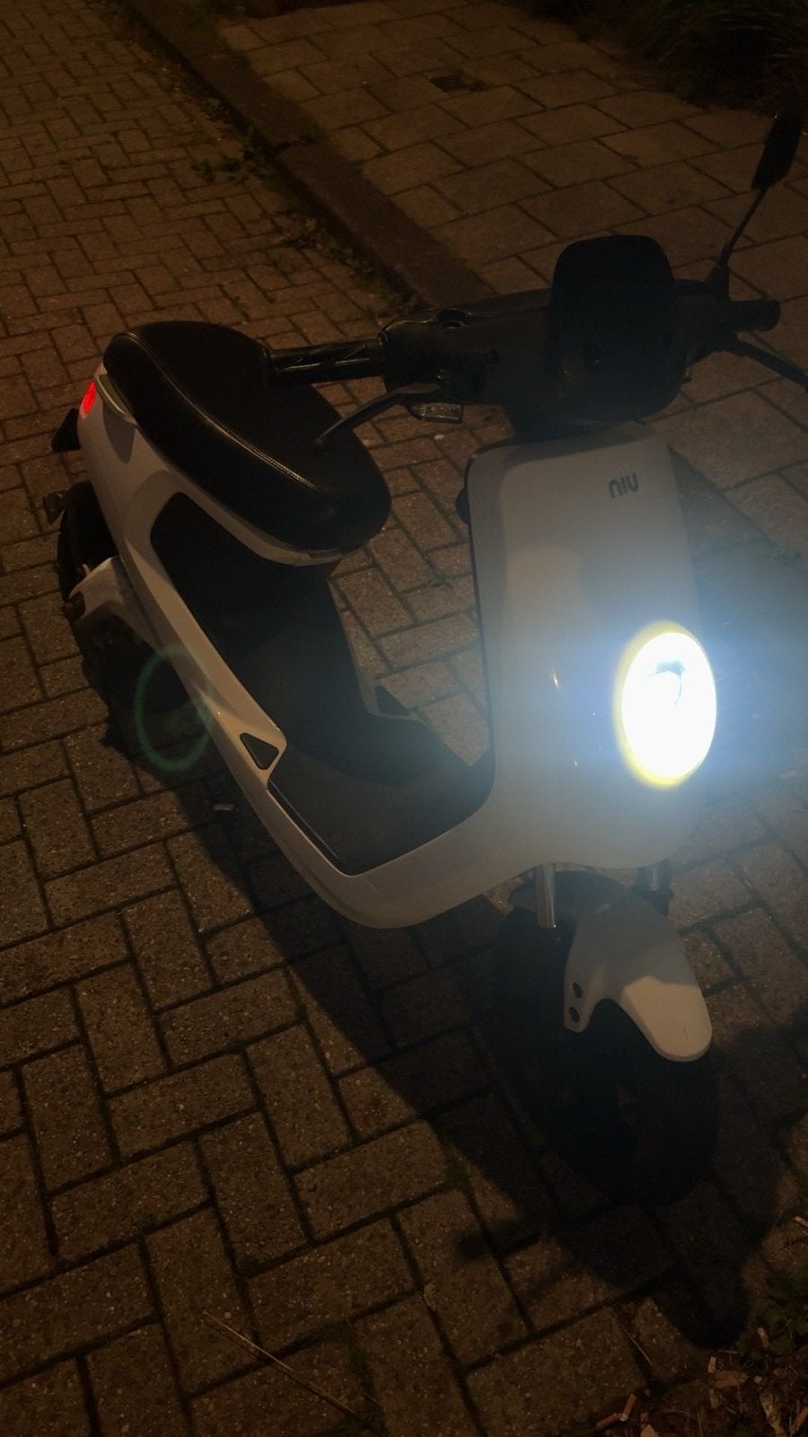 Niu MQi+ Sport Wit Elektrische Scooter, Ophalen of Verzenden, Zo goed als nieuw, Elektrisch, Overige merken