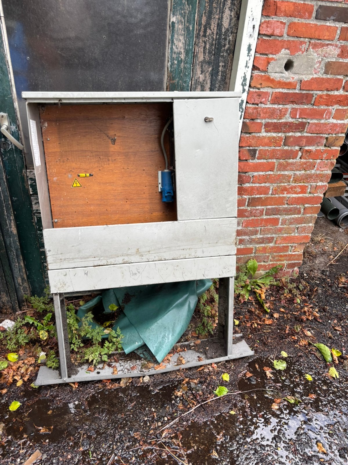 Straatkast, Ophalen, Gebruikt